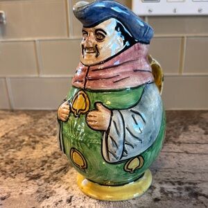 Vintage Thomas Forester & Sons Ceramic Tony Friar Jug